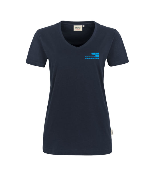 Stadtmission T-Shirt navy blau